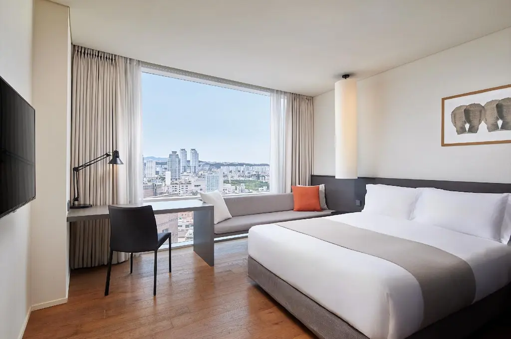 Shilla Stay Jeju guestroom interior